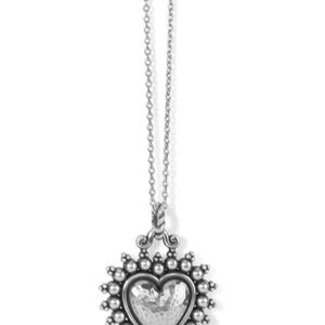 Brighton Silver Heart Pendant Necklace